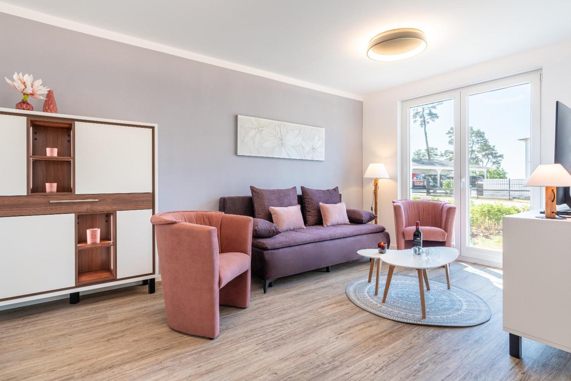 Terrassenwohnung "Haffgefluester" - Haffresidenz Garz  Esterno foto