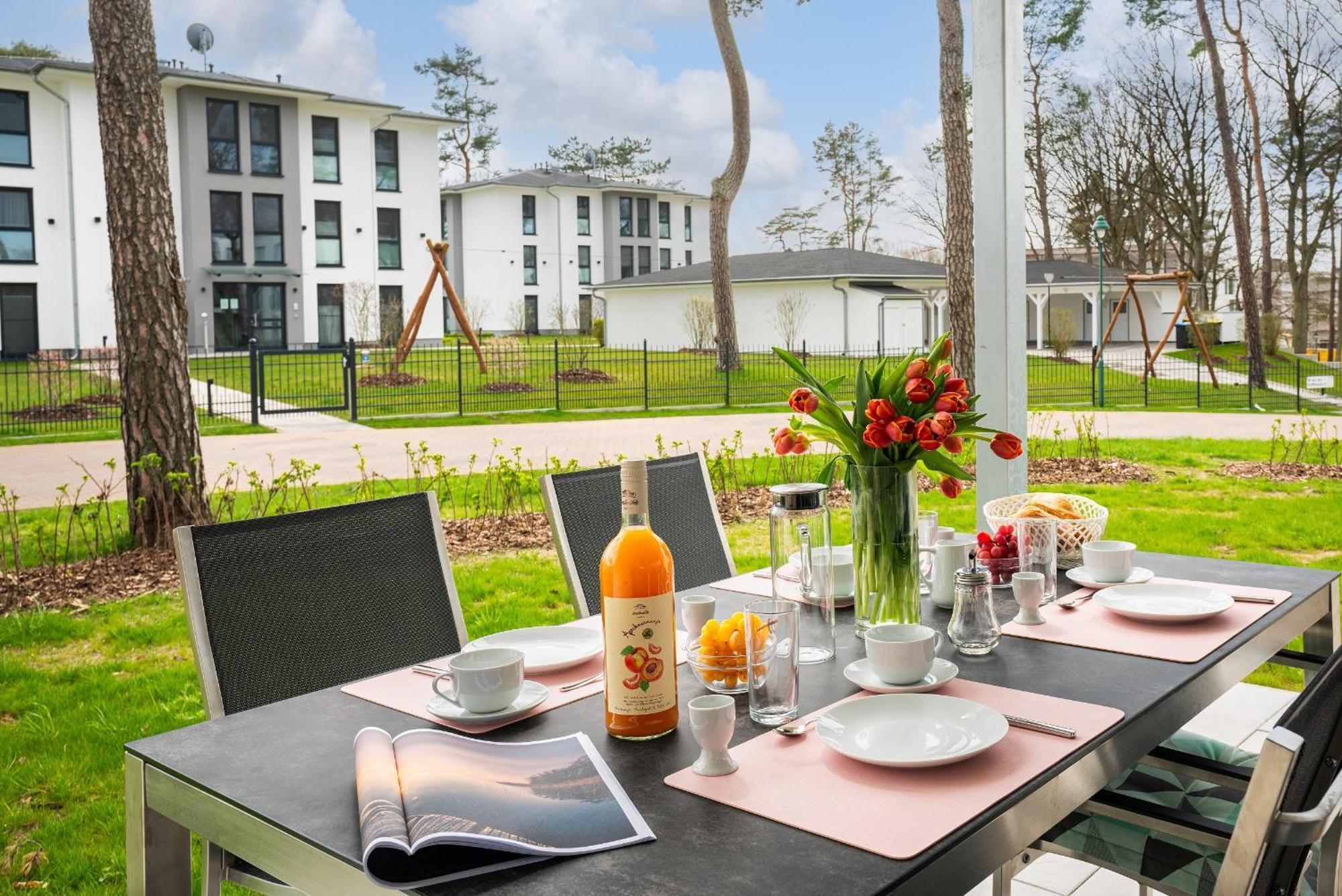 Terrassenwohnung "Haffgefluester" - Haffresidenz Garz  Esterno foto